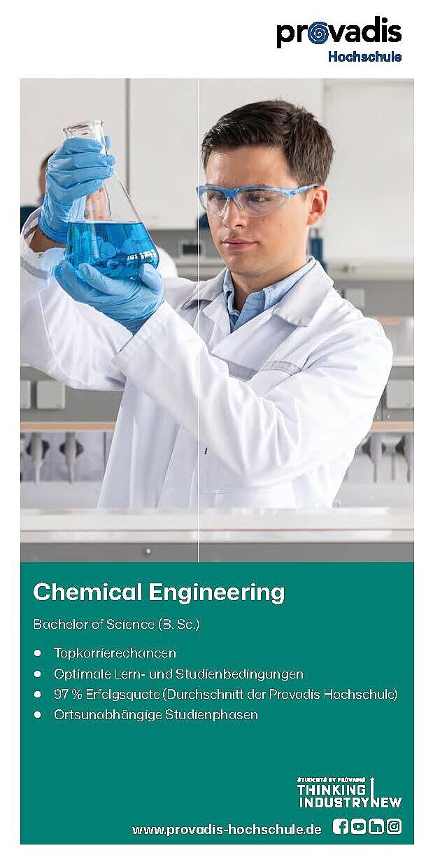 Factsheet Bachelor Chemical Engineering Factsheet Bachelor Chemical Engineering