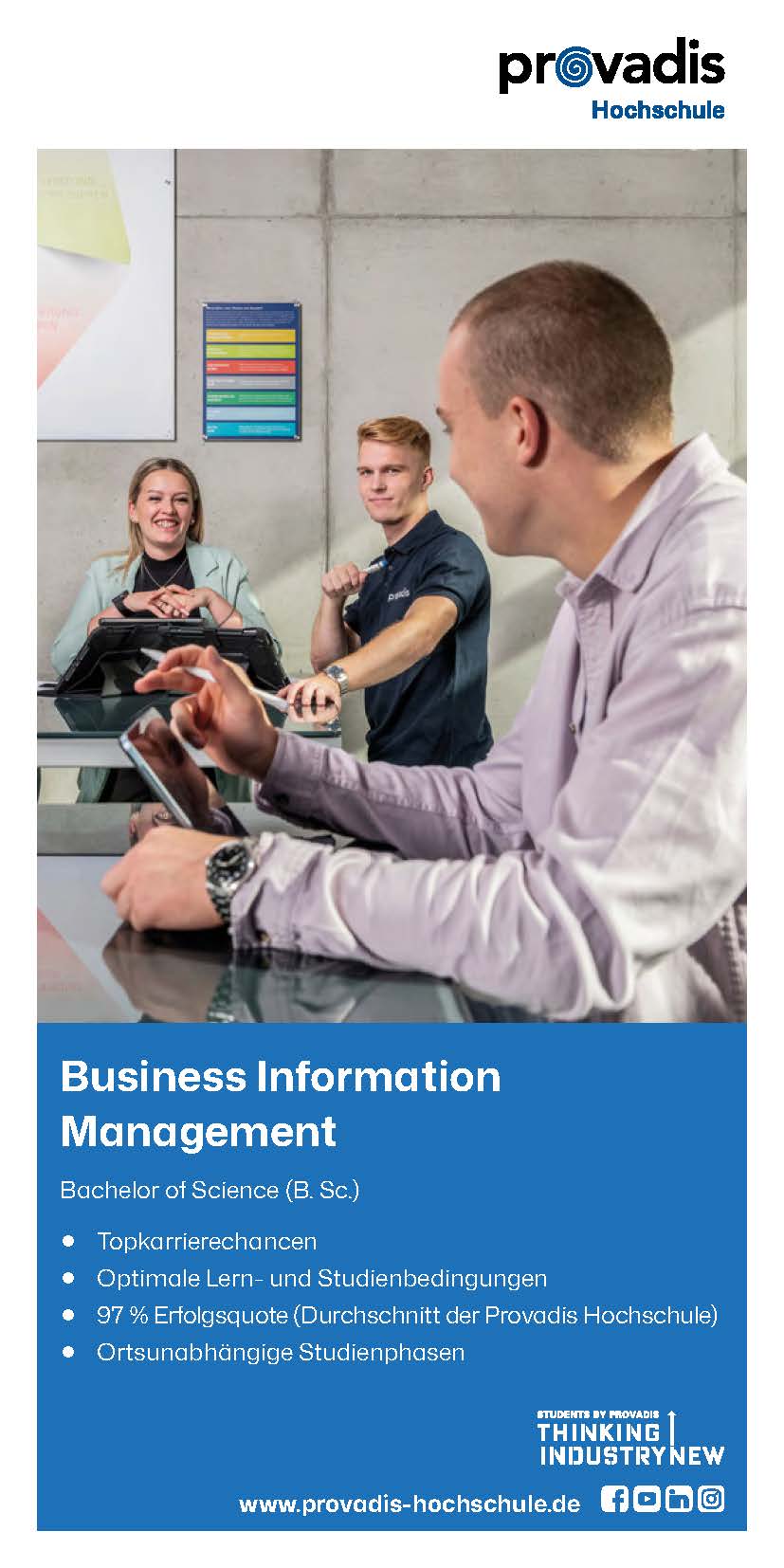 Factsheet Bachelor Business Information Management Factsheet Bachelor Business Information Management