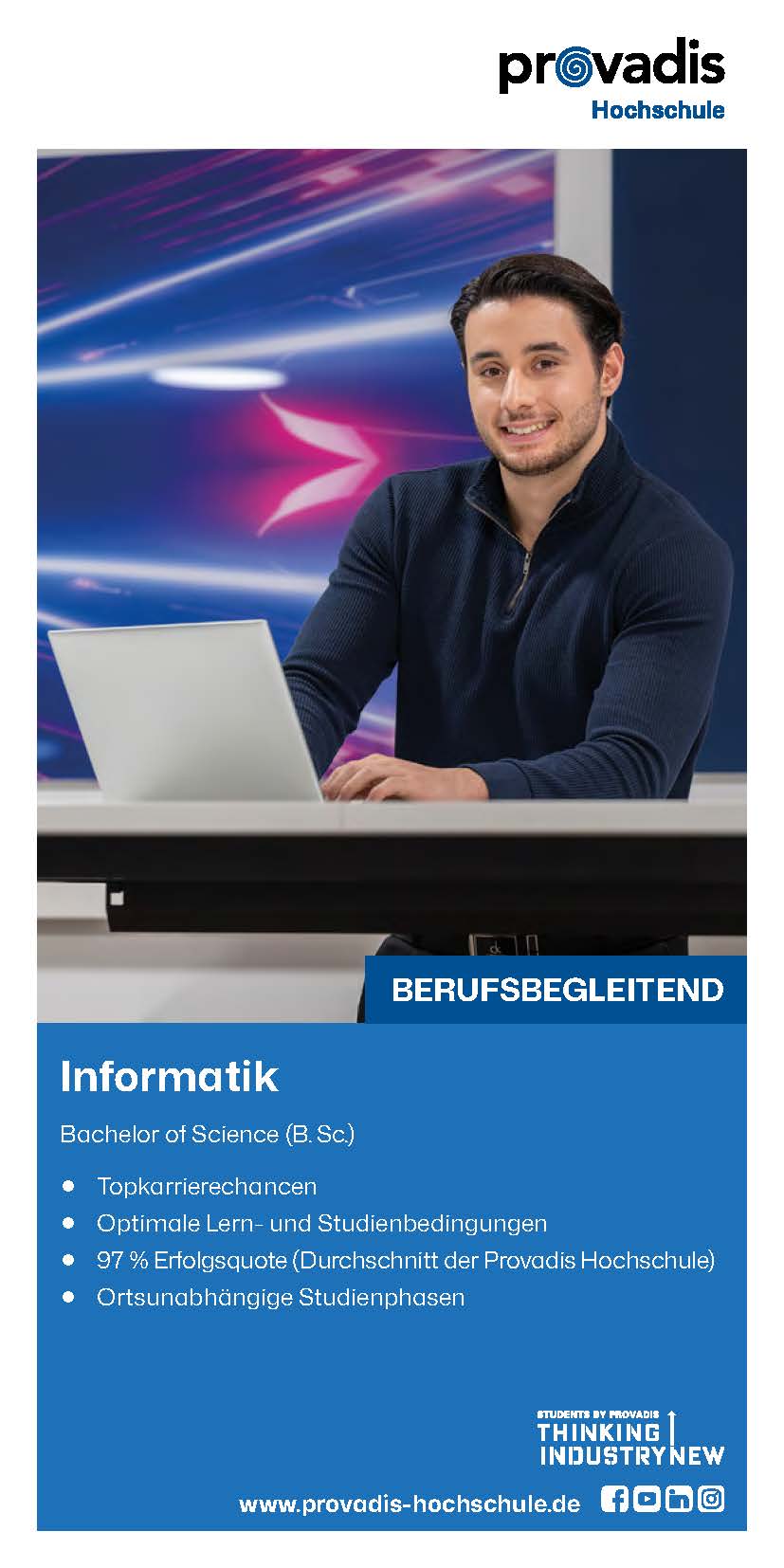 Factsheet Bachelor Informatik berufsbegleitend Factsheet Bachelor Informatik berufsbegleitend