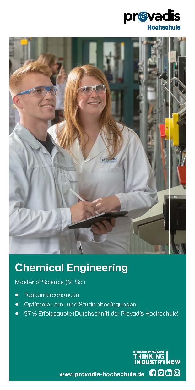 Factsheet Master Chemical Engineering (M. Sc.) Factsheet Master Chemical Engineering (M. Sc.)